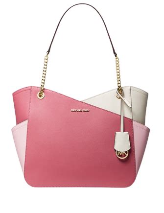 michael kors colour block bag|black genuine leather shoulder bag.